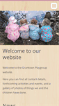 Mobile Screenshot of grantownplaygroup.org